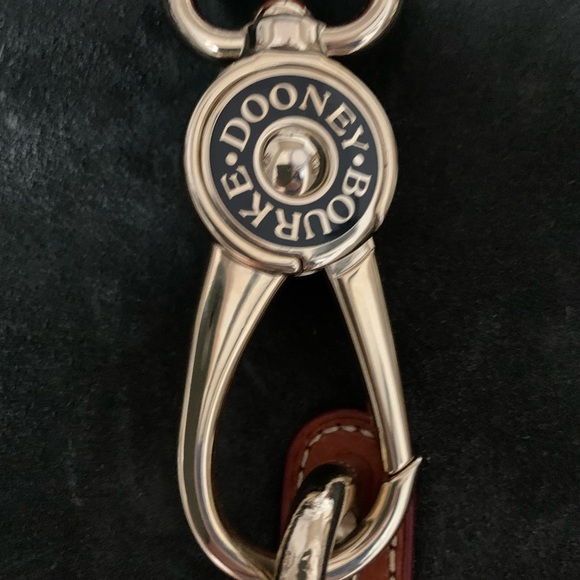 Like new Dooney and Bourke Suede Logo Lock Shoulder Bag - Picture 4 of 10